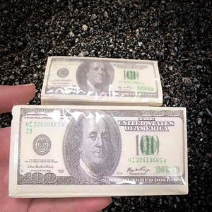 Let Your Money Clean Up The Mess With These $100 Dollar Bill Napkins