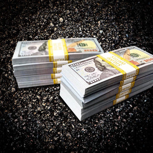 100k Moe Money "Tall Stack" new style $100 bills