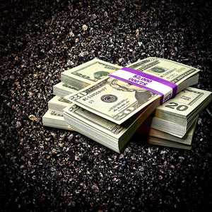 $2000 Moe Money “Jackson Stack” prop money $20 bills