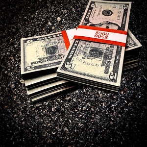 Moe Money “High Five” Stack new style prop $5 dollar bills