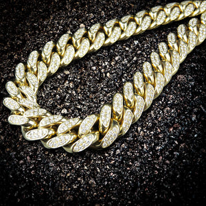 Get South Beach Ready With This 12MM Miami Cuban Chain