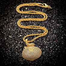 Load image into Gallery viewer, The Jungl Julz Money Bag Necklace
